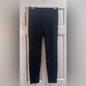 WHBM White House Black Market Skinny Ankle Pants Womens 4 Black  Ankle Zip